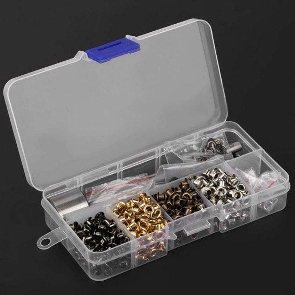 Set mit Augen für Sprühschläuche und Verschlüsse - Ersatzset mit 220/420 Teilen (3 mm x 420).