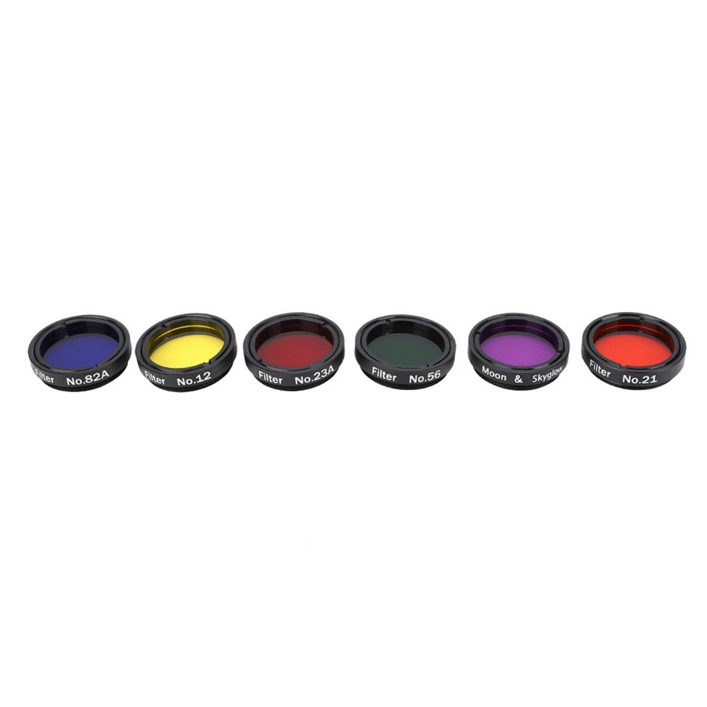 Teleskop-Filter,Objektiv-Filter-Satz,Buntes Objektiv-Filter-Set,Teleskop-Okular-Filter,Objektiv-Filter