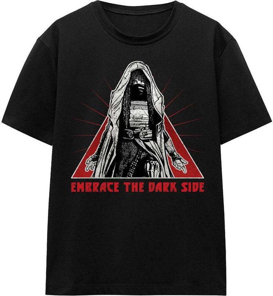 Star Wars: The Acolyte - "Embrace The Dark Side Of The Force" T-Shirt für Herren/Damen Uni TV17246 (S) (Schwarz)