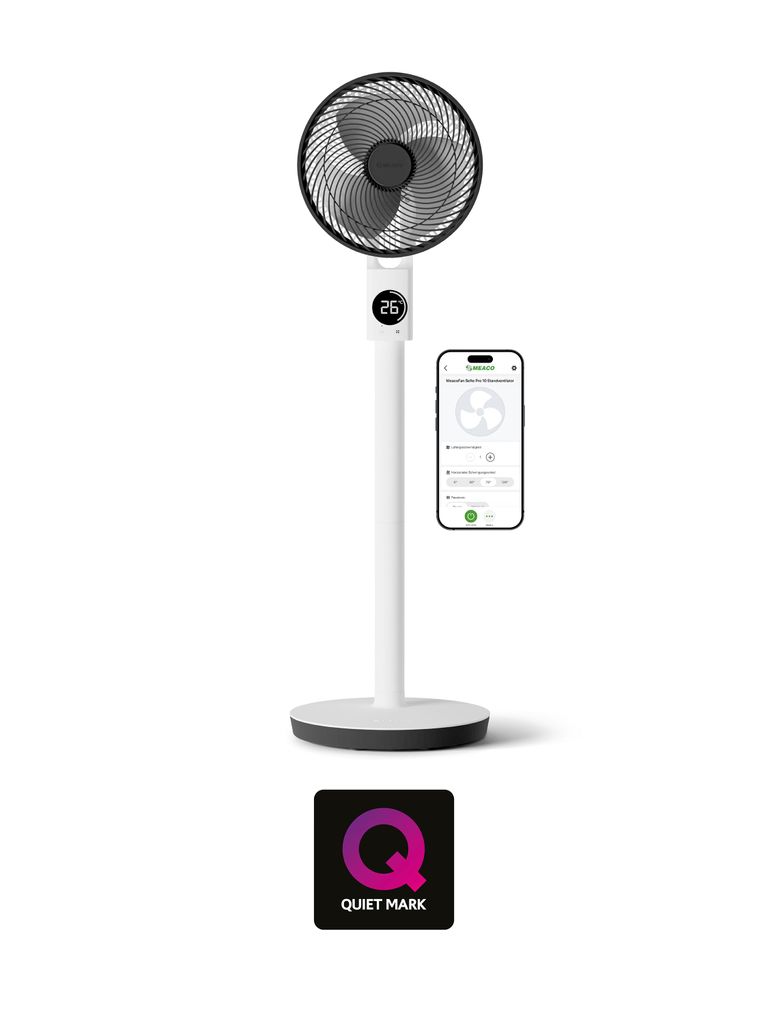 Bezdrôtový stojanový ventilátor MeacoFan Sefte® 10 Pro – Obrázok produktu 