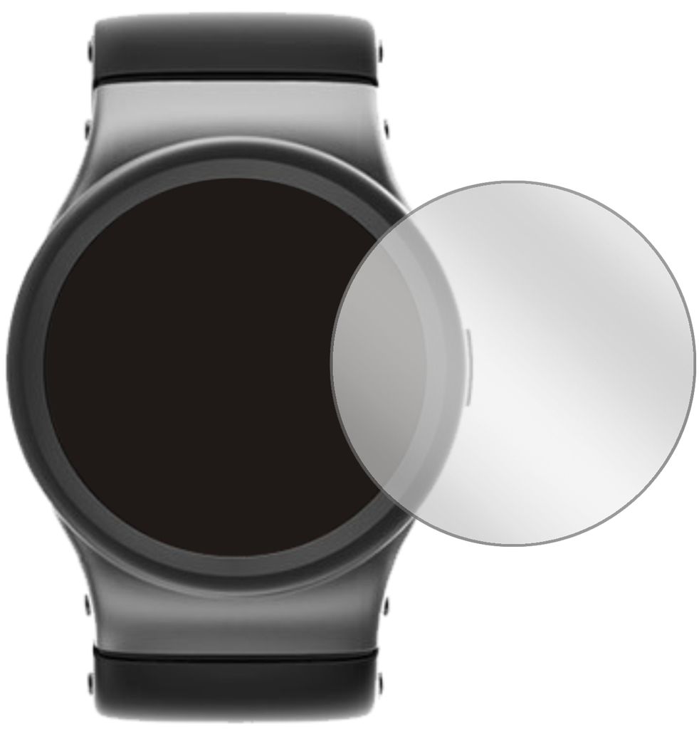 Dipos Displayschutzfolie Für 39 Mm Uhr - Kristallklar, Kratzfest (4H) | Passgenau, Einfach Anzubringen