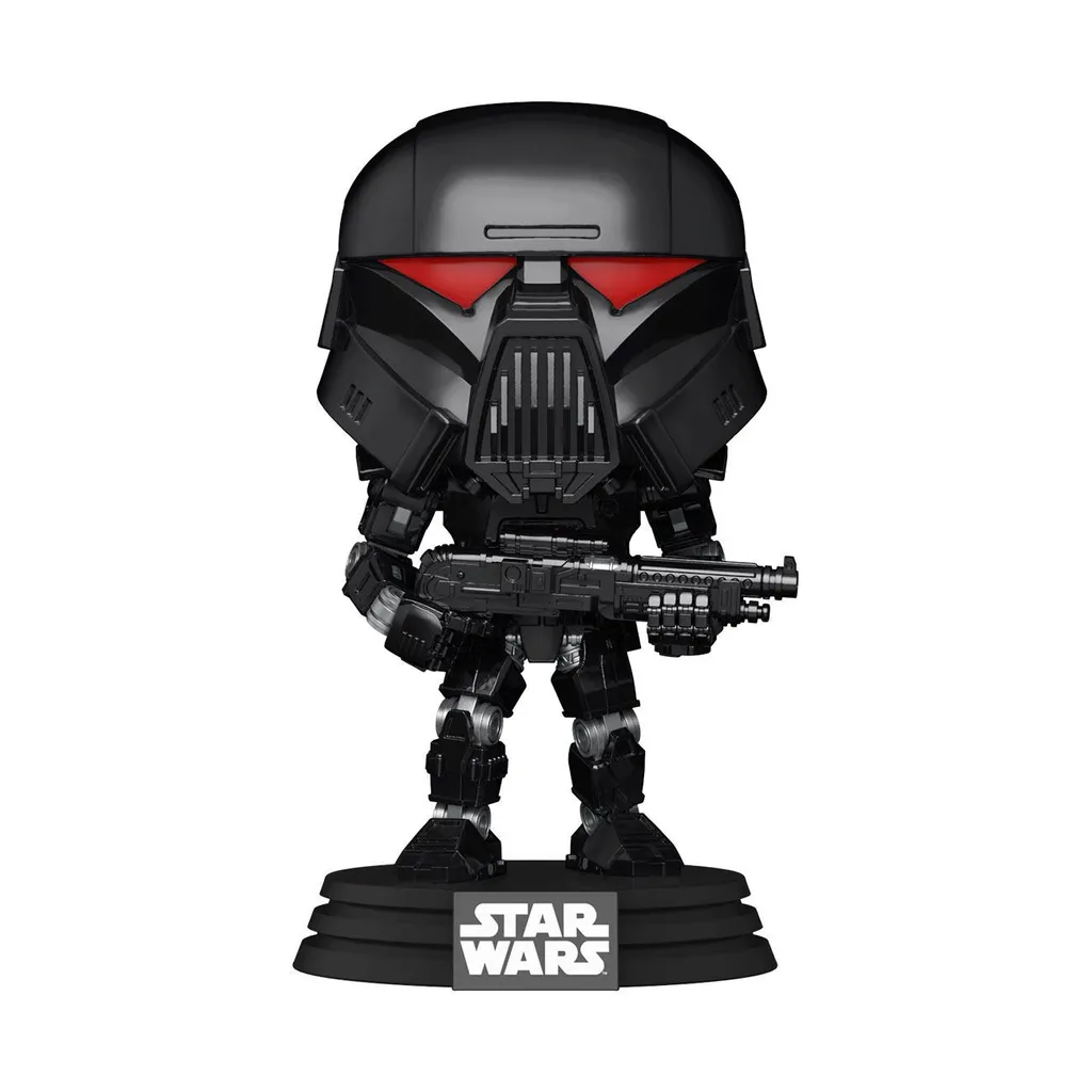 Dark Trooper Funko Pop ! Bobble-Head Figurine Collector avec Yeux Rouges