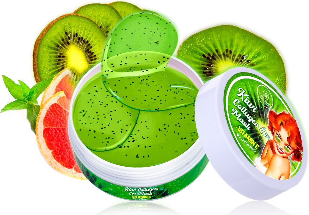 Augen Pads Gel Anti Aging Anti-Falten Kollagen Augenringe Produktbild 