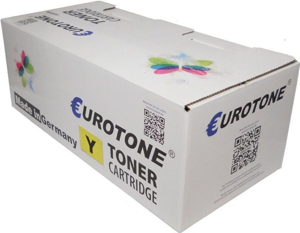 1x Eurotone Toner Alternative für OKI 44059165 Gelb Yellow