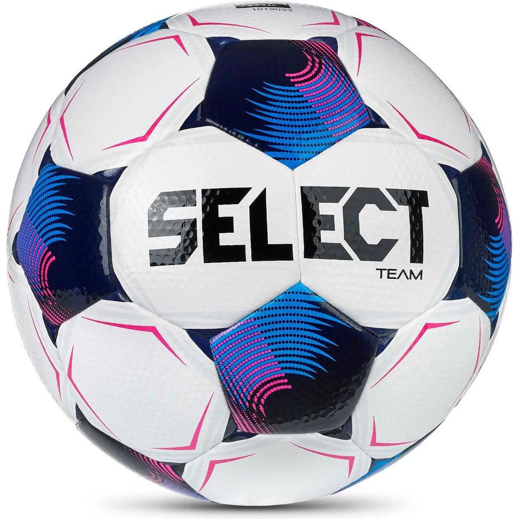 Select Team V26 (Size 3, 4, 5) Trainingsball - Weiß / Blau | Größe: 5