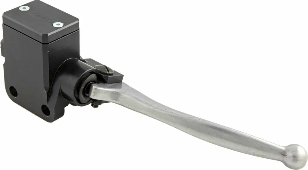 Pompe de frein SIP anodisée noire en alu CNC, piston 12mm de précision