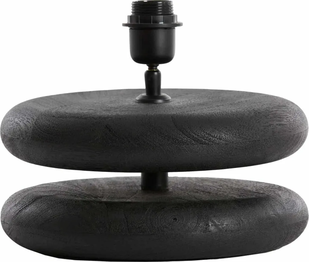 Lampada Eboli Light & Living Legno Nero 8315312 | Stile Industrial E27