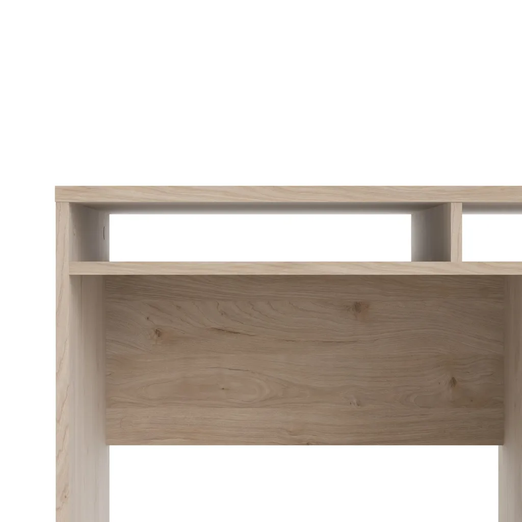 Bureau Fula 1 tiroir 1 porte décor Hickory naturel - Style Moderne - 6