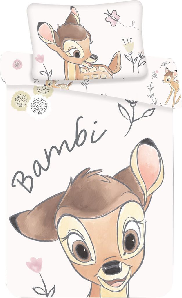 Bambi detská súprava posteľnej bielizne 100 x 135 cm + 40 x Obrázok produktu 