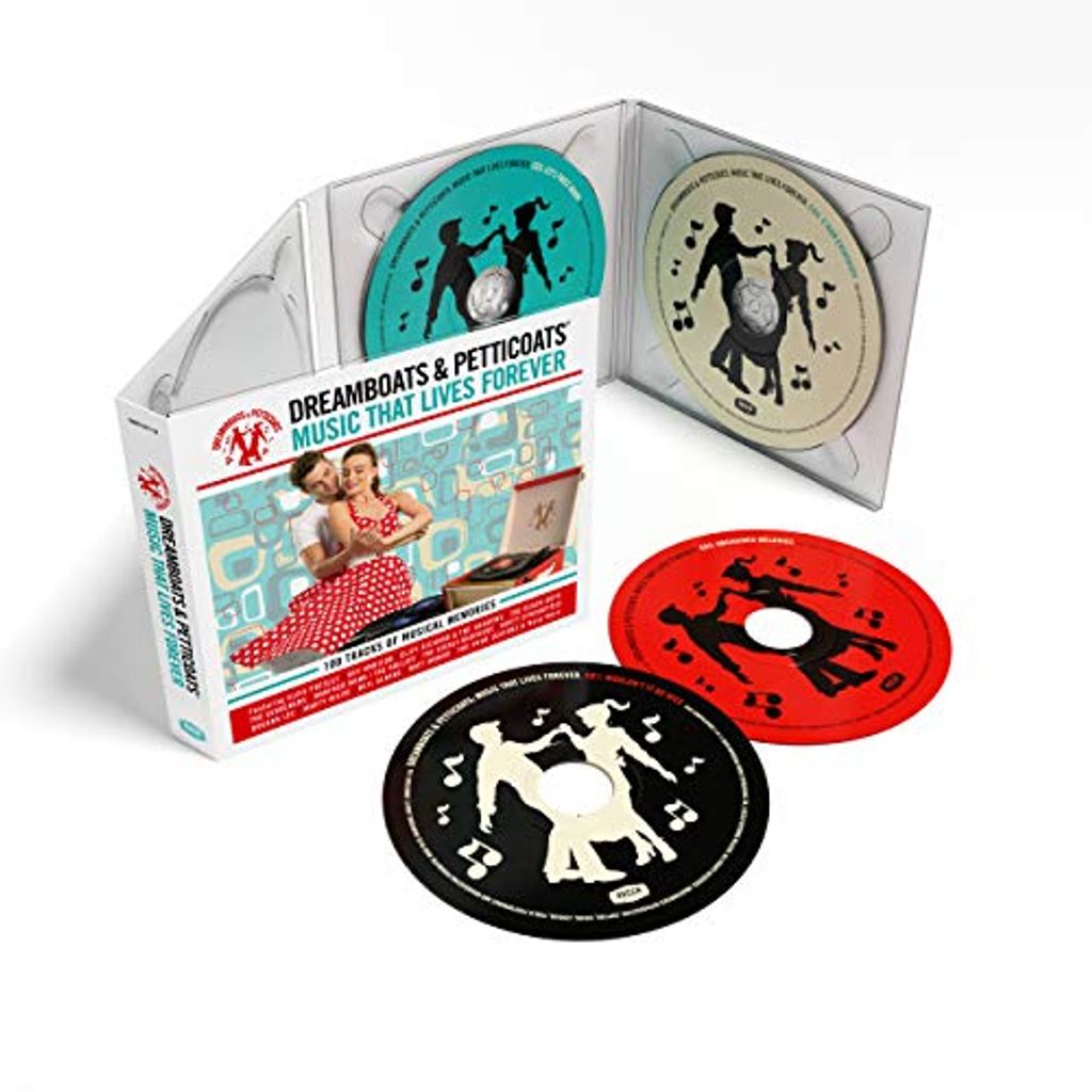4 CDs Dreamboats & Petticoats Music That Lives Forever
