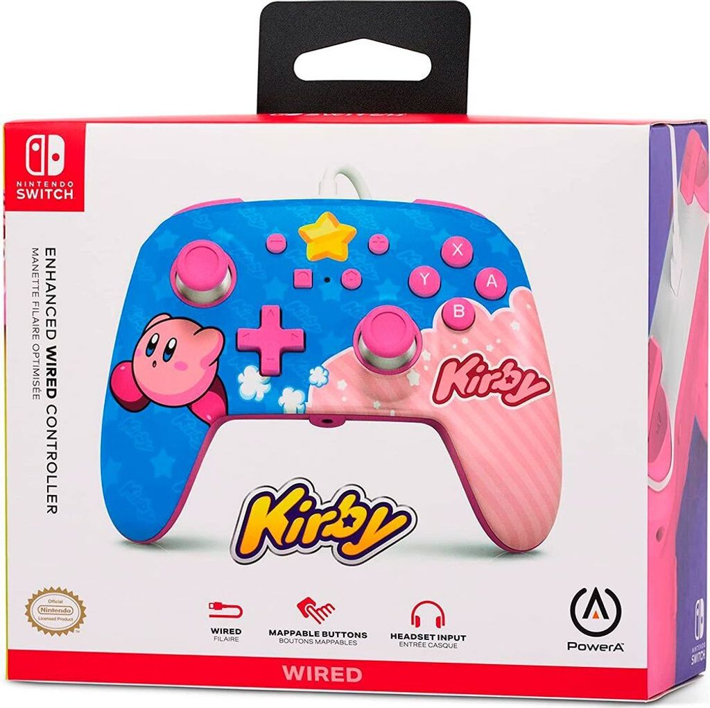 Manette Nintendo Switch, design Kirby Image du produit 
