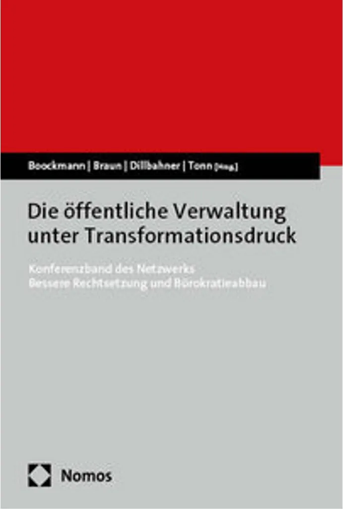 Die öffentliche Verwaltung unter Transformationsdruck - Analyse Réforme
