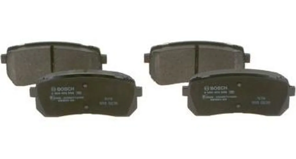 Plaquettes de frein arrière de rechange pour Sorento III (UM) Bosch