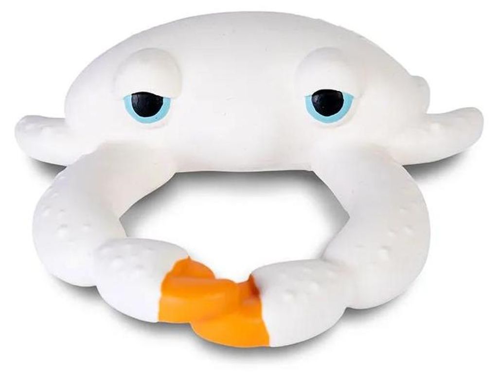 Oli&carol Sharon The Crab Badespielzeug Weiß Kinder Weiß One Size
