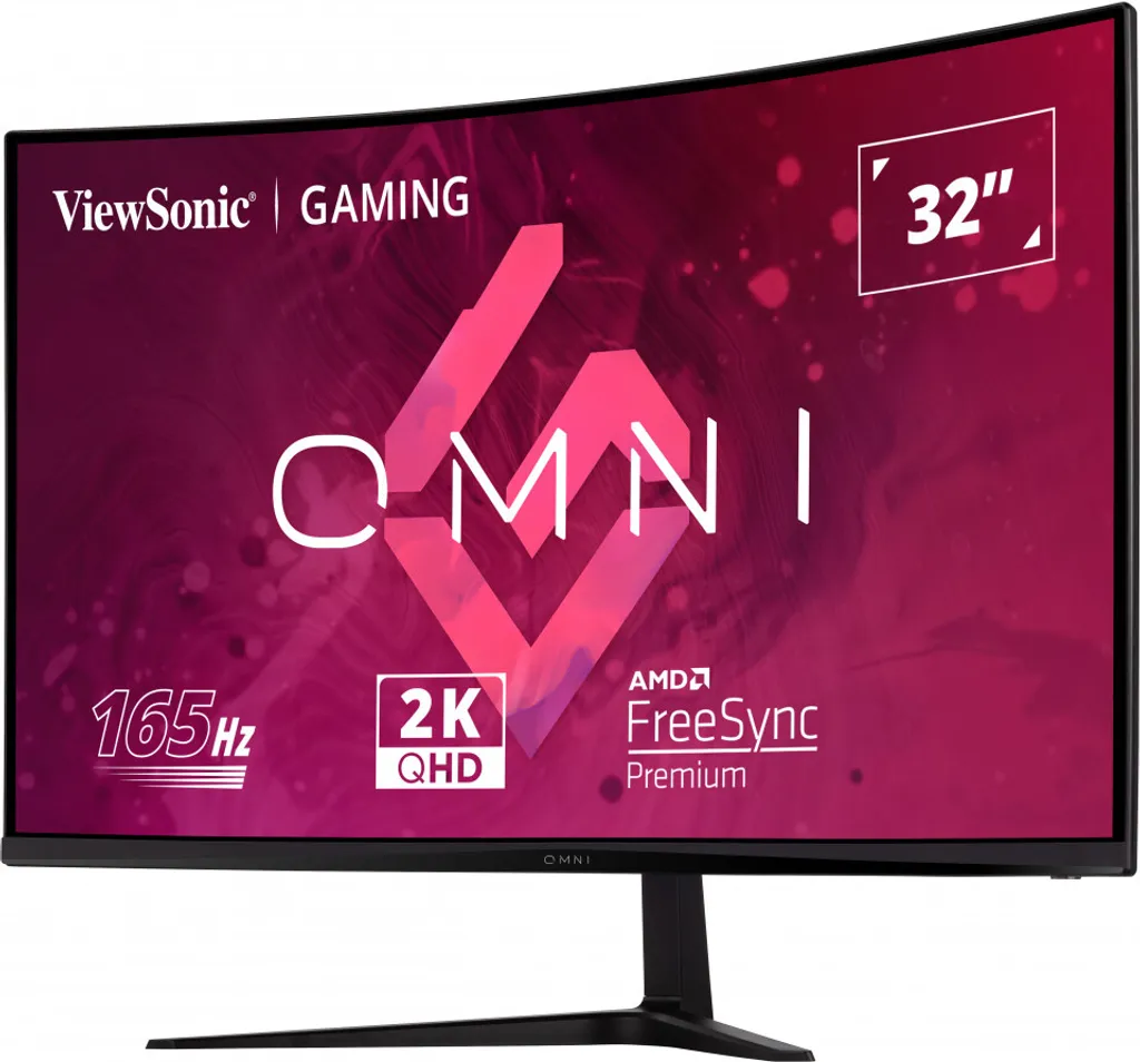 Écran Gaming 32" QHD 165Hz ViewSonic VX3218C-2K pour Setup Gamer