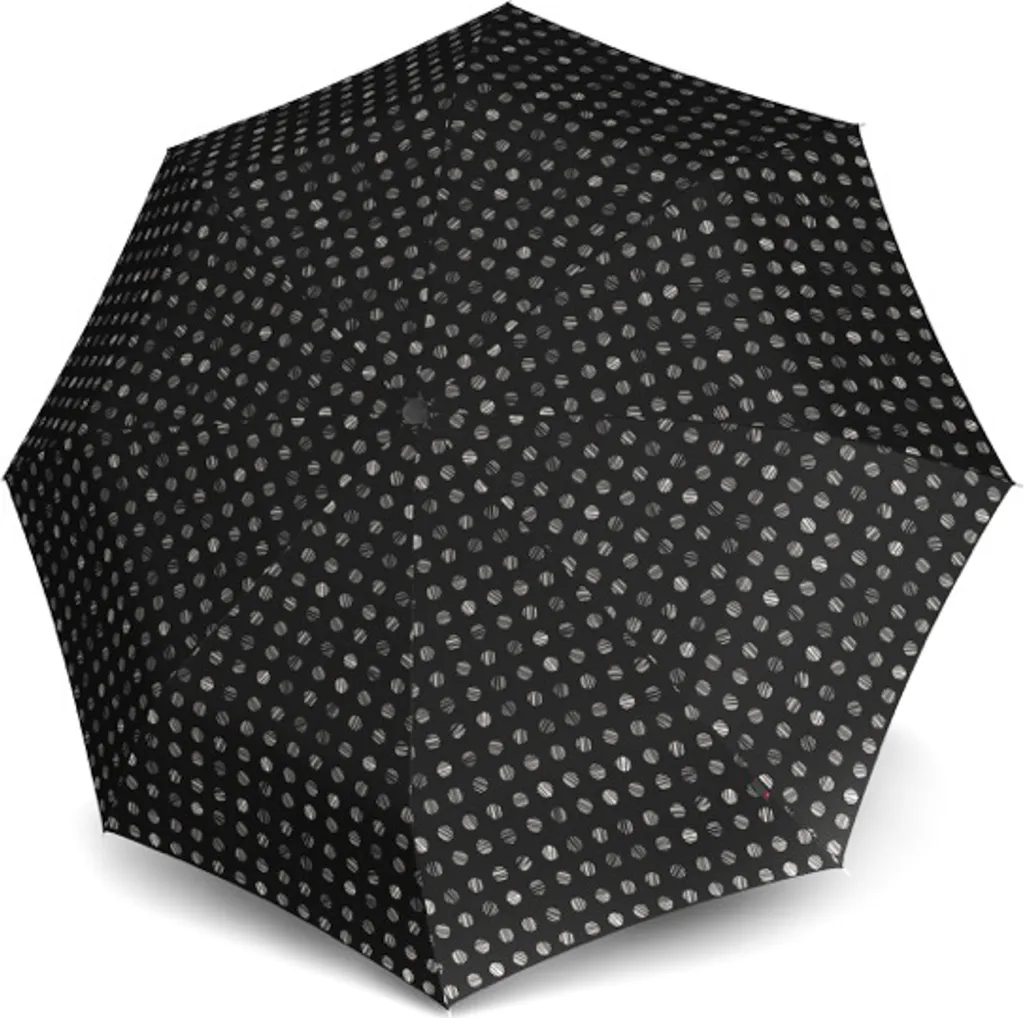 Knirps A.200 Medium Duomatic Parapluie Pliant Noir Multicolore Class