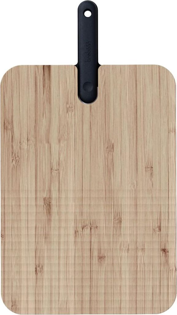 Trebonn Artù Schneidebrett + Brotmesser Black 43 x 24 x 2