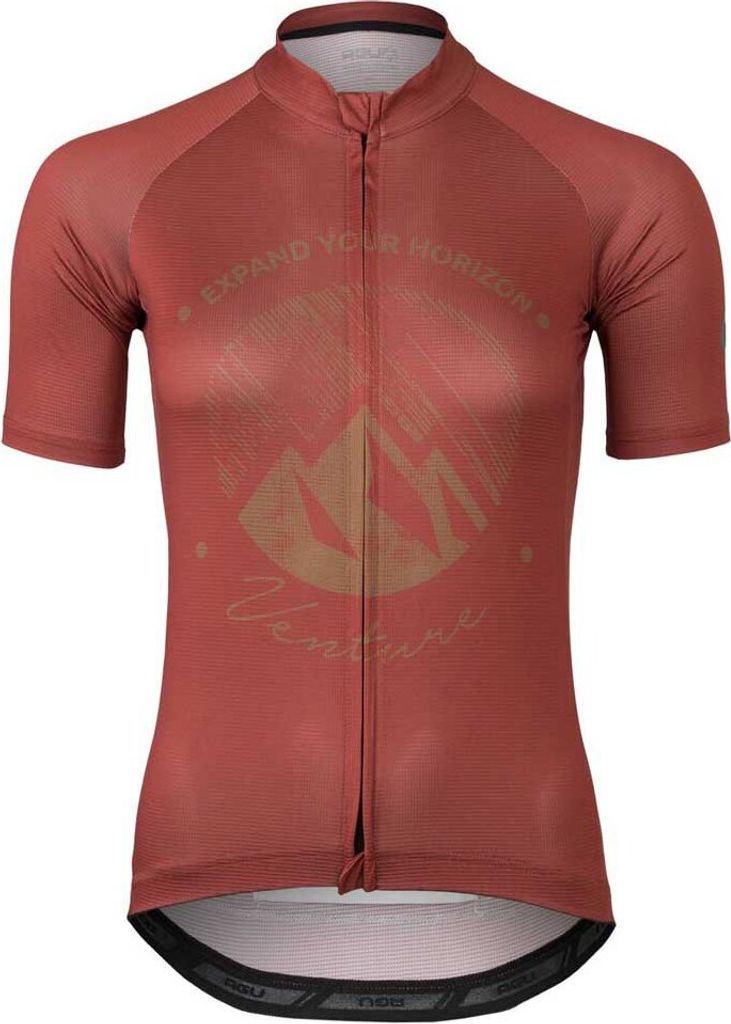 Agu Venture Gravel Kurzarm-radtrikot Rot M Frau Rot M