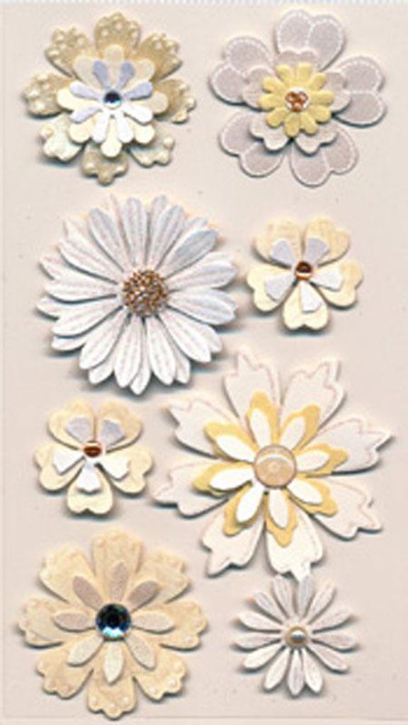 Handmade Sticker Cream Sugar