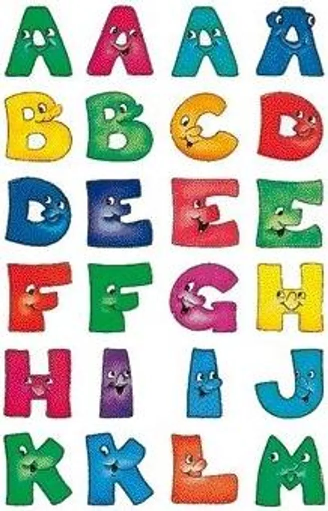 Lettere Adesive 20mm Prezzo Stock | 20 Fogli Alfabeto con Facce