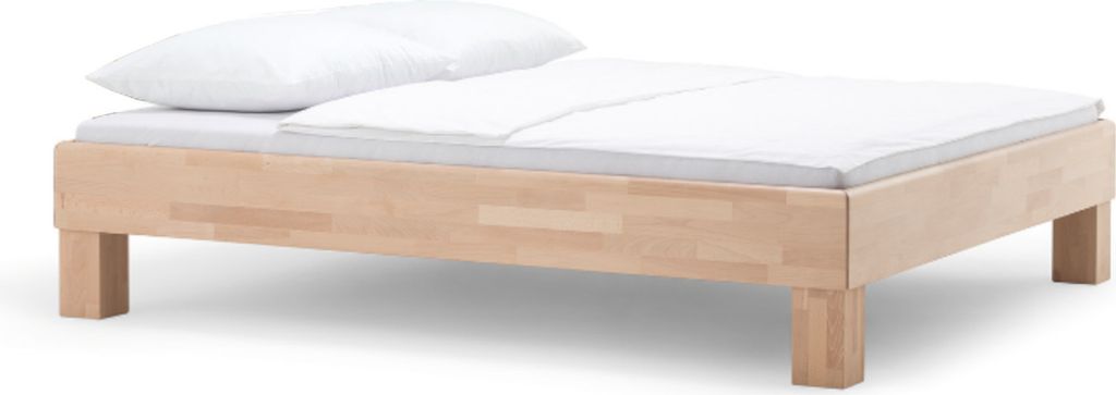Dico Avantgarde Buche Massivholz Bettrahmen ohne Kopfteil 327.43 Größe 90 x 220 cm