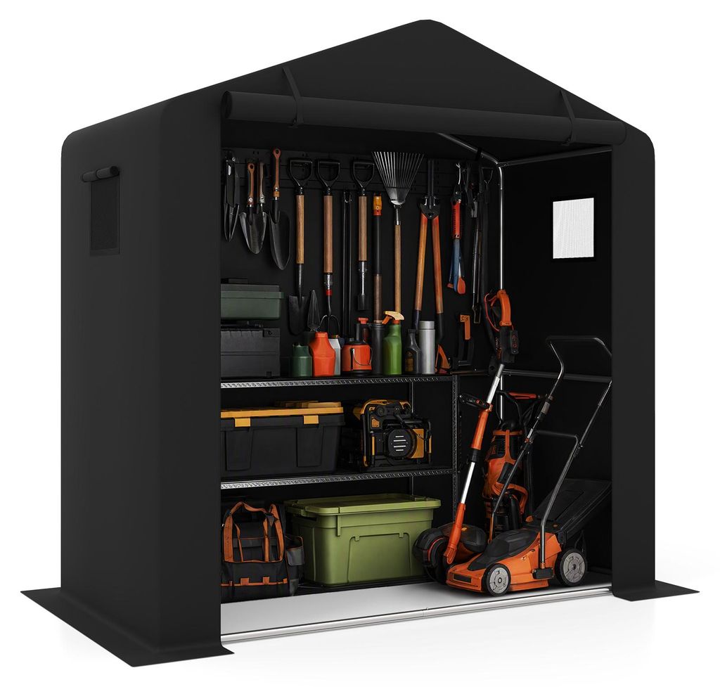 COSTWAY, capanno per attrezzi da giardino, struttura Immagine del prodotto 