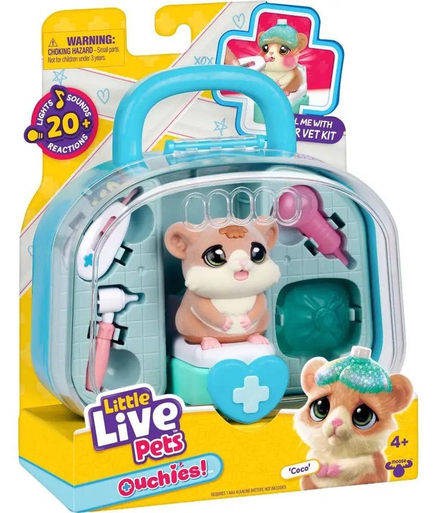 Kit de jeu Little Live Pets « Ouchies S2 » : Mini Coco le Image du produit 