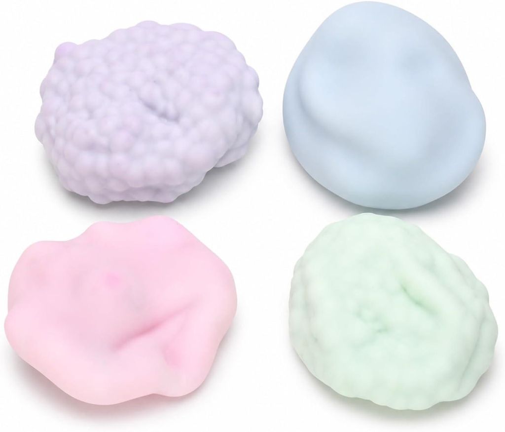Stressbal - Set van 4 - Squishy - Fidget toys - Squishy Productafbeelding 