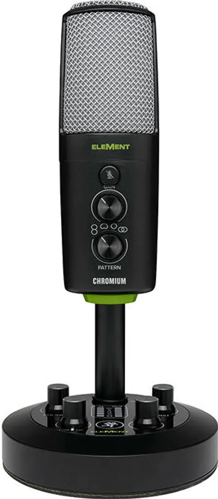 Microphone de Podcast Mackie Chromium USB pour Streaming et Musique PC