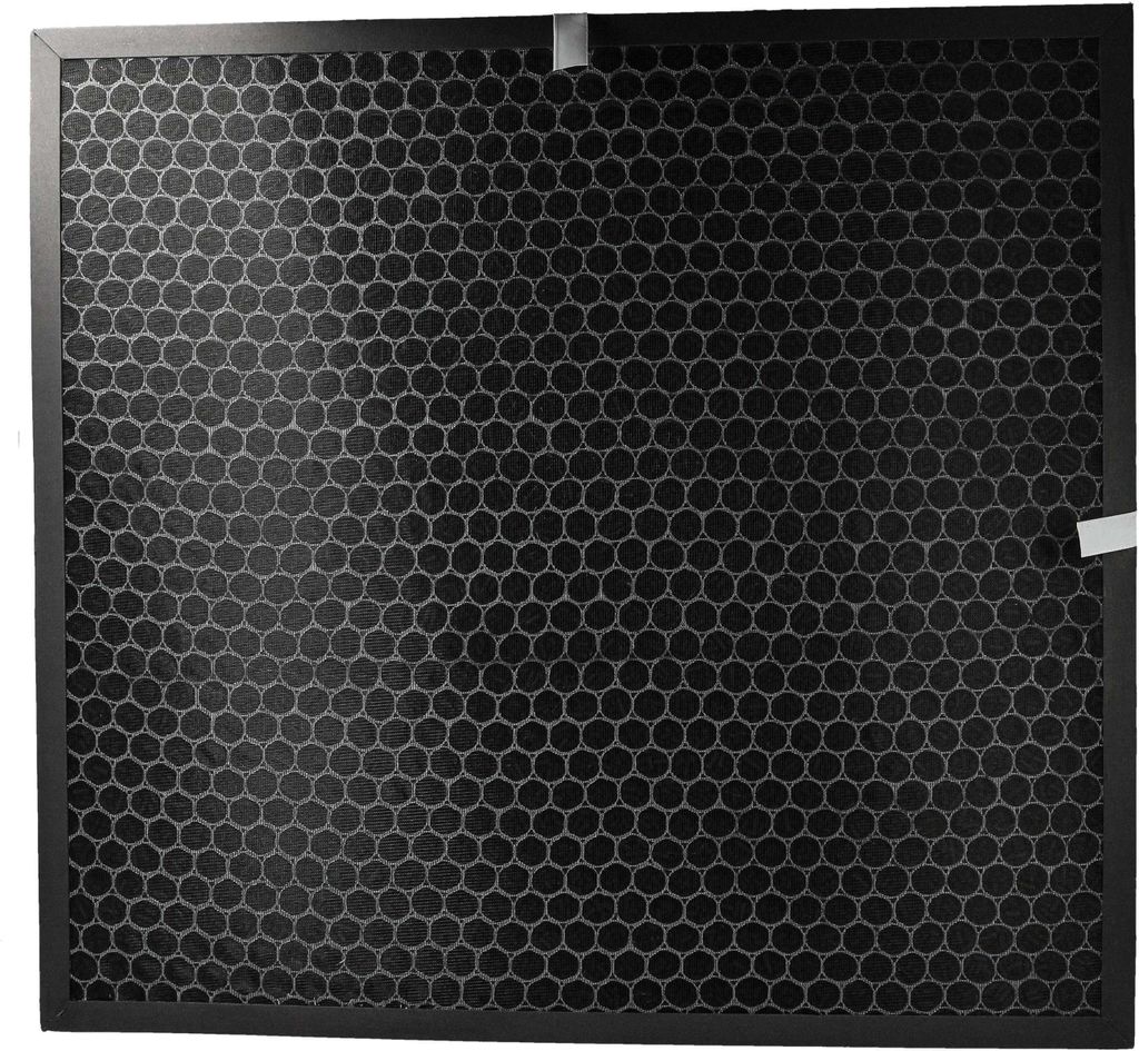 vhbw Aktivkohlefilter kompatibel mit Lux Aeroguard 4 S Luftreiniger - Luftfilter Schwarz