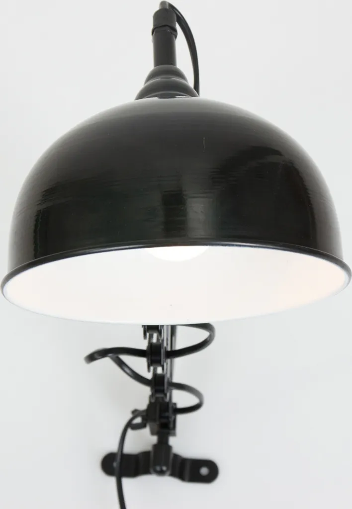Lampe à ciseaux extensible Yorkshire noire Steinhauer métal E27