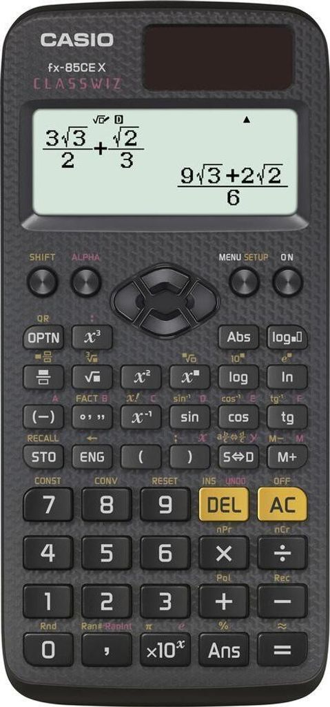 Casio Wissenschaftlicher Rechner Fx-85Cex, 379 Funktionen, Produktbild 