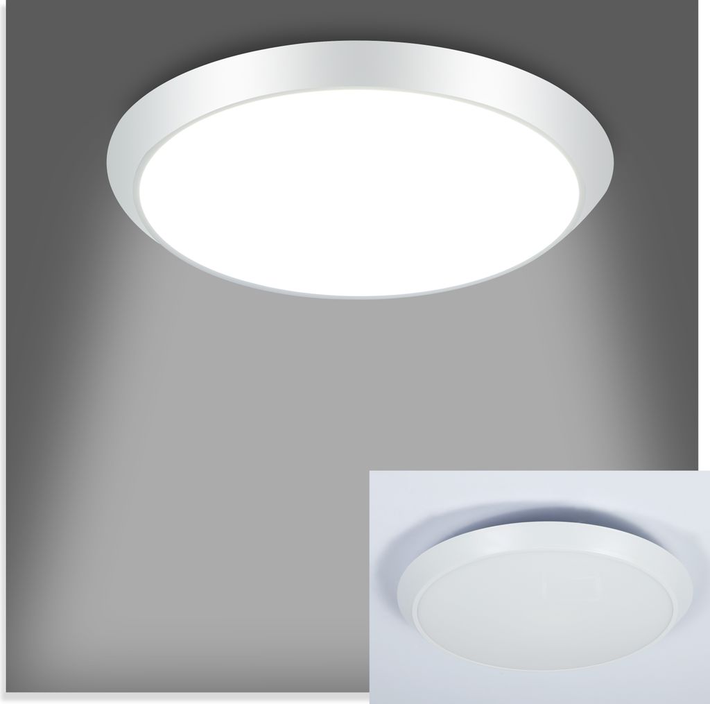 ZMH LED Deckenleuchte Weiß mit Bewegungsmelder Deckenlampe Produktbild 6