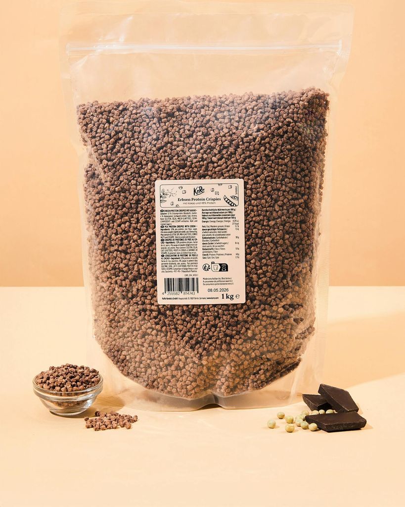 KoRo I Erbsen Protein Crispies mit Kakao und 48 % Protein 1 Produktbild 