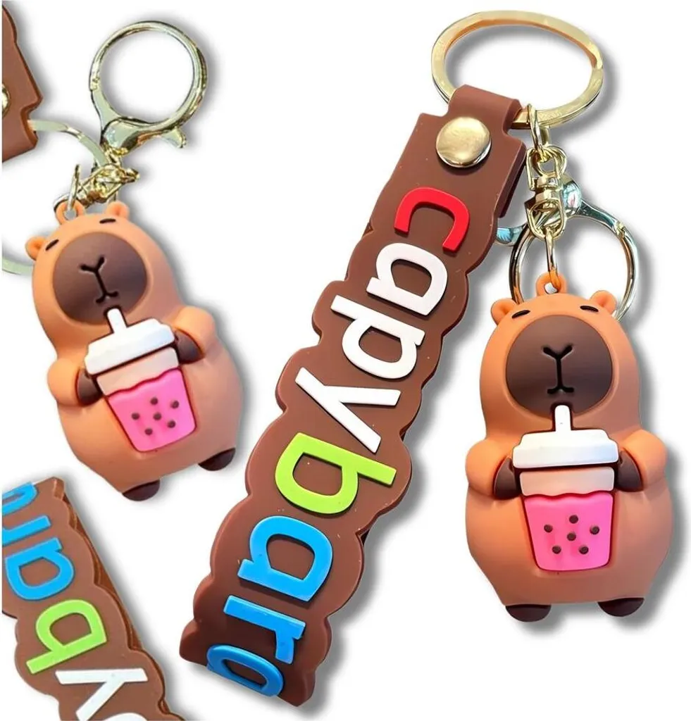 Portachiavi Capybara Divertente | Gadget Zaino Regalo Trendy 2026