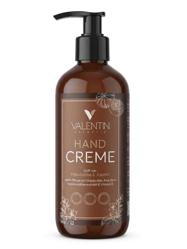 VALENTIN Kosmetik Handcreme Mandarine & Jasmin mit Produktbild 