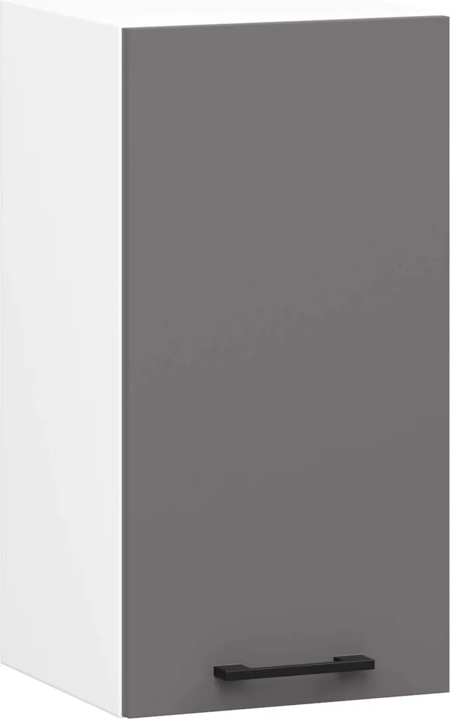 Petit placard de rangement pour bureau ou WC Oliwia 30x30x72 cm Gris