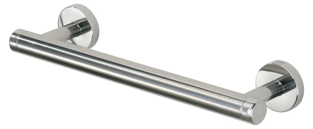 Barre d'appui antidérapante Boston 30cm en acier inox 304 poli brillant