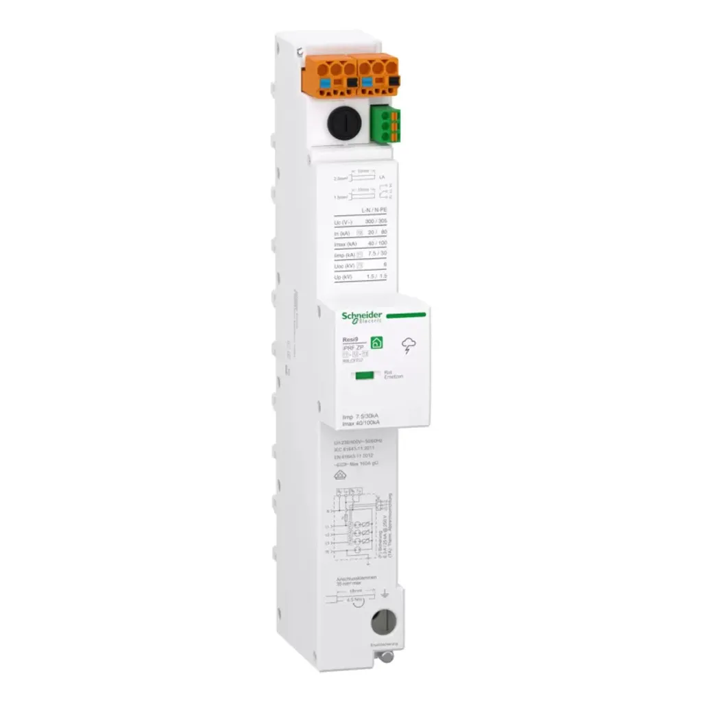 Évitez les pannes avec le parafoudre combiné ZP T1 T2 T3 7.5kA R9LCF707