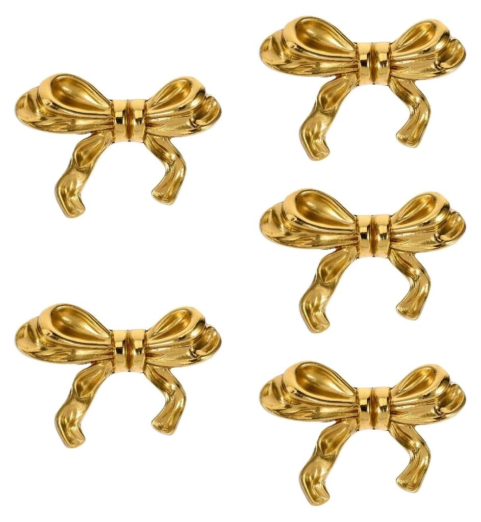 5 Stück Bogengriff für Kommoden und Schubladen, geeignet für Küchenschränke, Türgriffe, Möbelknöpfe für Kleiderschränke, kleine Kommodenk...