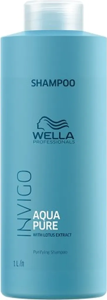 Wella Invigo Aqua Pure Shampooing au Lotus Purifiant Intense en 1000ml