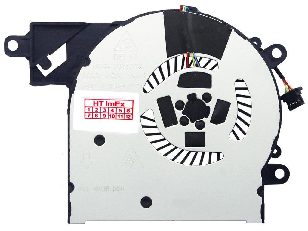 CPU Lüfter Kühler 4-Pin stecker FAN cooler für HP TPN-W113 - Notebook PC