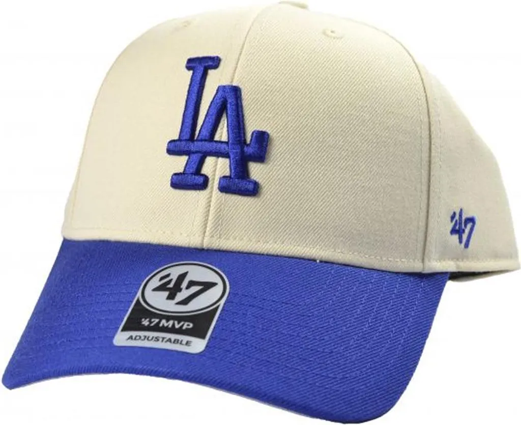 Casquette MLB MVP Bicolore BS5963 Bleu Blanc : Confort et Maintien