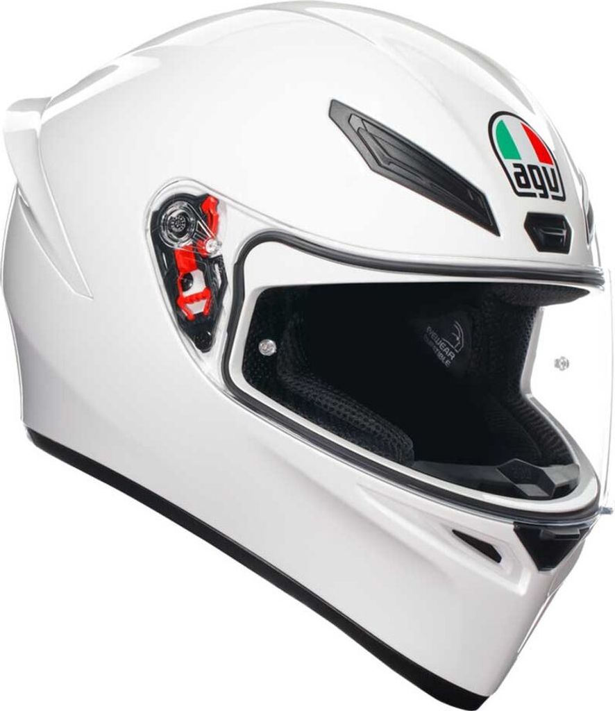 AGV K-1 S Mono Helm, weiß, M (57/58)