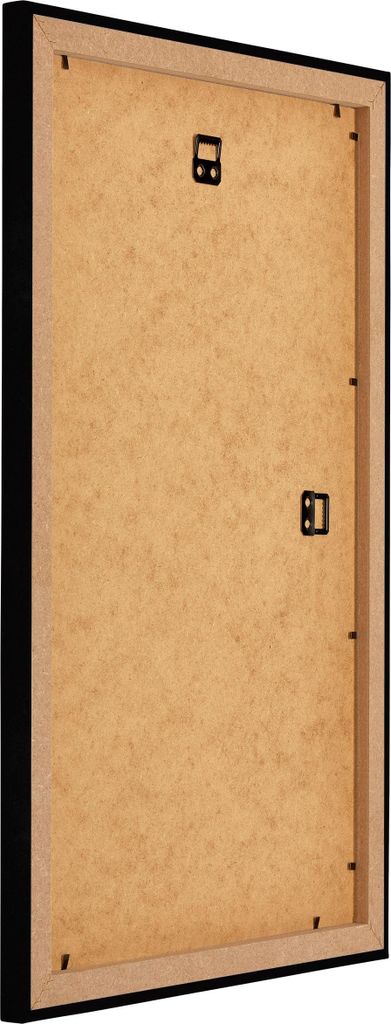 Bilderrahmen, 33x48 cm, Schwarz Hochglanz, MDF, Mura