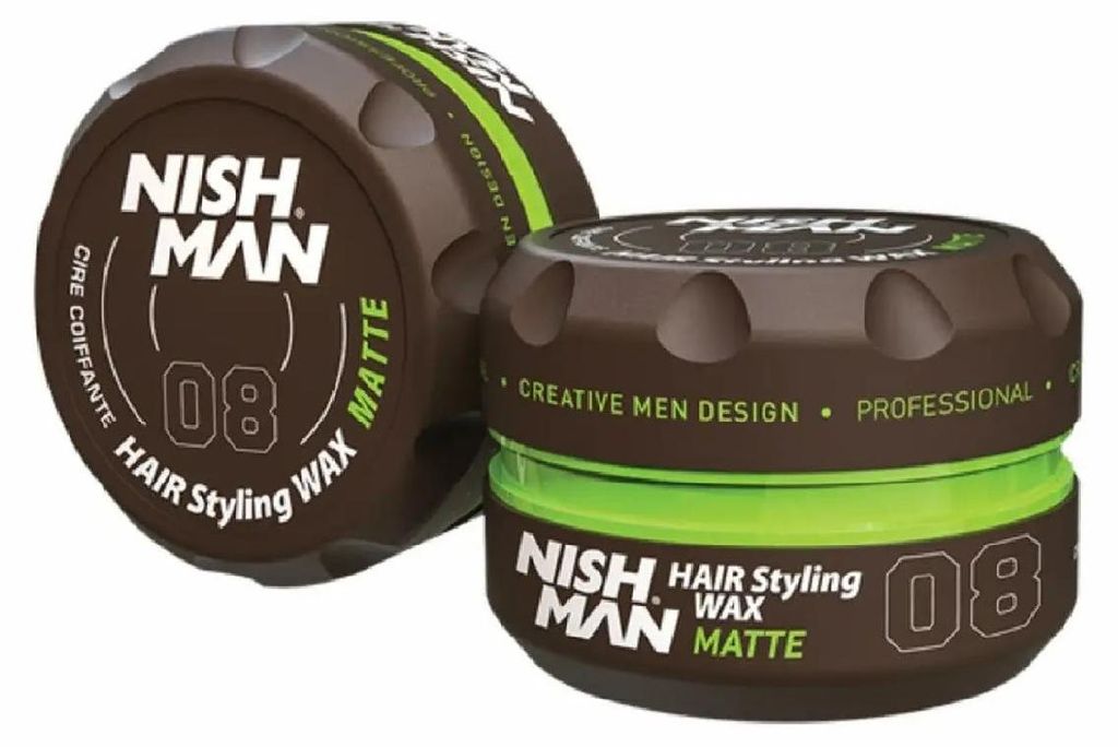 NISHMAN Stylingový vosk na vlasy, 150 ml - 08, matný finish Obrázek produktu 