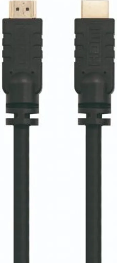 Câble HDMI 1.4 grande longueur 15m Noir avec connecteurs mâles Nanocable
