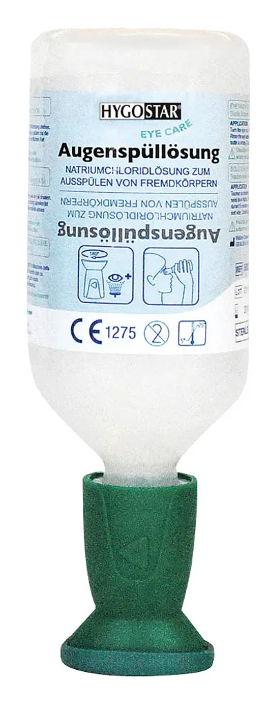 Nettoyage oculaire d'urgence : Flacon saupoudreuse 500 ml efficace