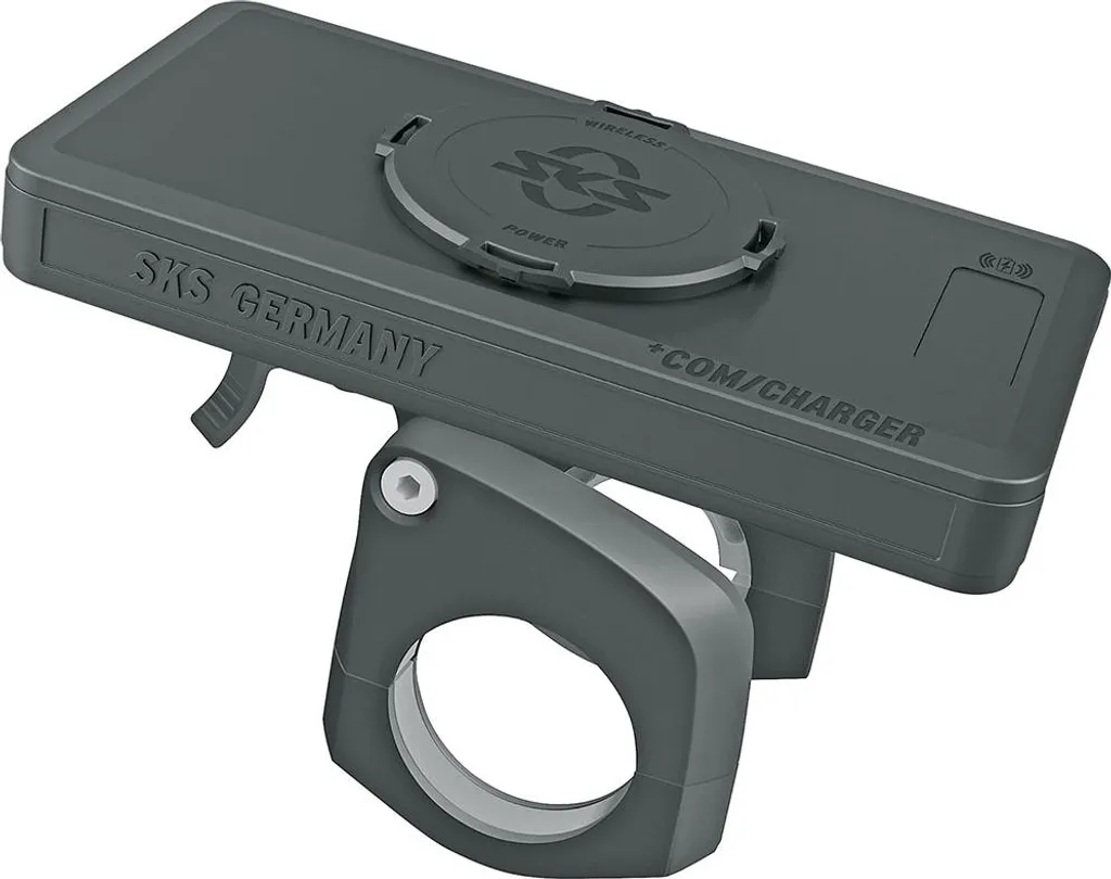 SKS GERMANY COMPIT+ POWER 3rd Gen: Caricatore Wireless Bici Professionale