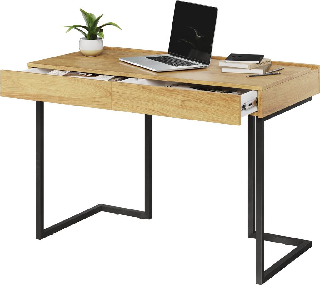 Furniture24 Schreibtisch TEEN FLEX TF-06 150 cm mit 3 Schubladen